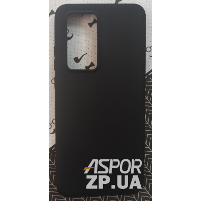 Накладка SMTT Soft Touch для Huawei P40 Pro в тех. упаковці- чорний Накладка SMTT Soft Touch для Huawei P40 Pro в тех. упаковці- чорний