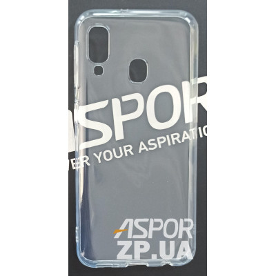 Накладка SMTT Soft Touch для Samsung A20E/A202 в тех. упаковці- прозорий Накладка SMTT Soft Touch для Samsung A20E/A202 в тех. упаковці- прозорий