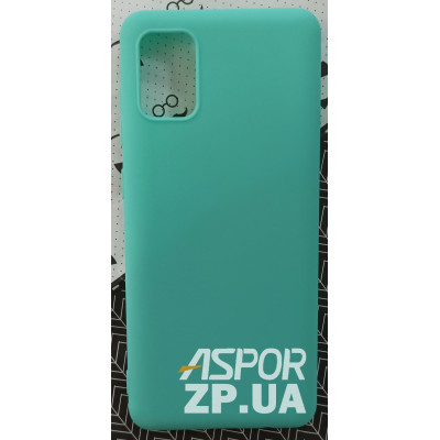 Накладка SMTT Soft Touch для Samsung A31/A315 в тех. упаковці- бірюзовий Накладка SMTT Soft Touch для Samsung A31/A315 в тех. упаковці- бірюзовий