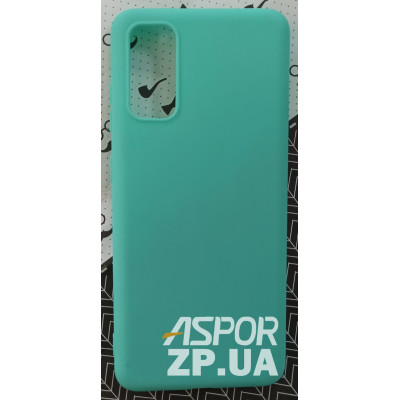 Накладка SMTT Soft Touch для Samsung S20 в тех. упаковці- бірюзовий Накладка SMTT Soft Touch для Samsung S20 в тех. упаковці- бірюзовий