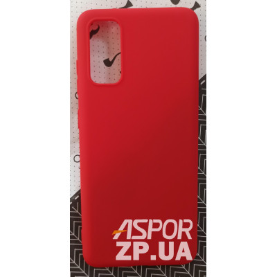 Накладка SMTT Soft Touch для Samsung S20 в тех. упаковці- червоний Накладка SMTT Soft Touch для Samsung S20 в тех. упаковці- червоний