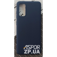 Накладка SMTT Soft Touch для Samsung S20 в тех. упаковці- синій Накладка SMTT Soft Touch для Samsung S20 в тех. упаковці- синій