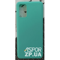 Накладка SMTT Soft Touch для Samsung S20 Plus в тех. упаковці- бірюзовий
