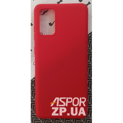 Накладка SMTT Soft Touch для Samsung S20 Plus в тех. упаковці- червоний Накладка SMTT Soft Touch для Samsung S20 Plus в тех. упаковці- червоний