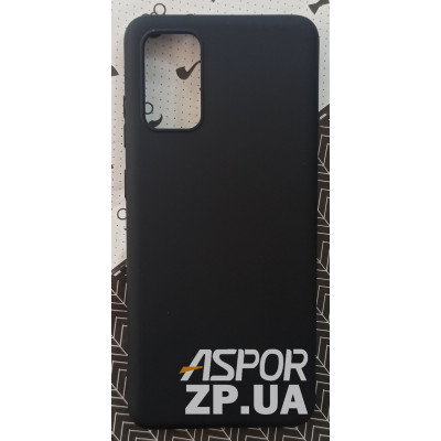 Накладка SMTT Soft Touch для Samsung S20 Plus в тех. упаковці- чорний Накладка SMTT Soft Touch для Samsung S20 Plus в тех. упаковці- чорний