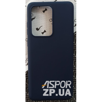 Накладка SMTT Soft Touch для Samsung S20 Ultra в тех. упаковці- синій Накладка SMTT Soft Touch для Samsung S20 Ultra в тех. упаковці- синій