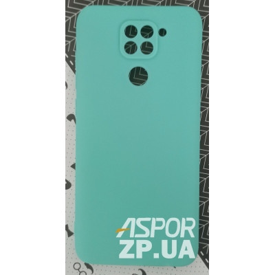 Накладка SMTT Soft Touch для Xiaomi Redmi Note 9 в тех. упаковці- бірюзовий Накладка SMTT Soft Touch для Xiaomi Redmi Note 9 в тех. упаковці- бірюзовий