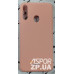 Накладка (з мікрофіброю) Silk SMTT для Samsung A20S/A207- рожевий