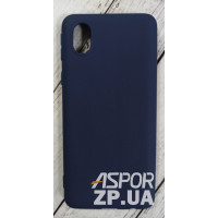 Накладка SMTT Soft Touch для Samsung A01 Core/A013 в тех. упаковці- синій Накладка SMTT Soft Touch для Samsung A01 Core/A013 в тех. упаковці- синій