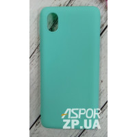 Накладка SMTT Soft Touch для Samsung A01 Core/A013 в тех. упаковці- бірюзовий Накладка SMTT Soft Touch для Samsung A01 Core/A013 в тех. упаковці- бірюзовий