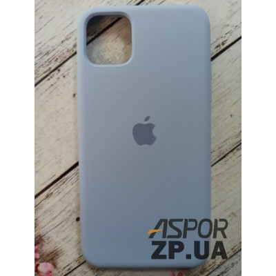Накладка (з мікрофіброю) Silk Original Full Cover для iPhone 11 Pro Max- №5 блакитний Накладка (з мікрофіброю) Silk Original Full Cover для iPhone 11 Pro Max- №5 блакитний