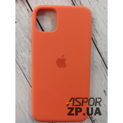 Накладка (з мікрофіброю) Silk Original Full Cover для iPhone 11 Pro Max- №2 кораловий Накладка (з мікрофіброю) Silk Original Full Cover для iPhone 11 Pro Max- №2 кораловий