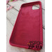 Накладка (з мікрофіброю) Silk Original Full Cover для iPhone 11 Pro Max- №35 світло- бордовий