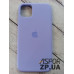 Накладка (з мікрофіброю) Silk Original Full Cover для iPhone 11 Pro Max- №42 бузковий