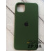 Накладка (з мікрофіброю) Silk Original Full Cover для iPhone 11 Pro Max- хакі