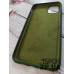 Накладка (з мікрофіброю) Silk Original Full Cover для iPhone 11 Pro Max- хакі