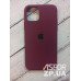 Накладка (з мікрофіброю) Silk Original Full Cover для iPhone 11 Pro- №59 бордовий