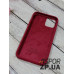 Накладка (з мікрофіброю) Silk Original Full Cover для iPhone 11 Pro- №35 світло- бордовий