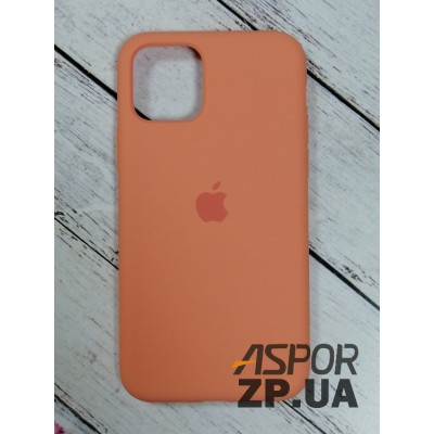 Накладка (з мікрофіброю) Silk Original Full Cover для iPhone 11 Pro- темно- помаранчевий Накладка (з мікрофіброю) Silk Original Full Cover для iPhone 11 Pro- темно- помаранчевий
