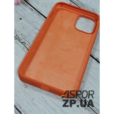Накладка (з мікрофіброю) Silk Original Full Cover для iPhone 12 mini 5.4`- №2 кораловий