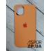Накладка (з мікрофіброю) Silk Original Full Cover для iPhone 12 mini 5.4`- №48 помаранчевий