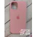 Накладка (з мікрофіброю) Silk Original Full Cover для iPhone 12 mini 5.4`- №6 рожевий