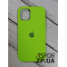 Накладка (з мікрофіброю) Silk Original Full Cover для iPhone 12 mini 5.4`- №40 світло- салатовий