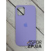 Накладка (з мікрофіброю) Silk Original Full Cover для iPhone 12 mini 5.4`- №42 бузковий