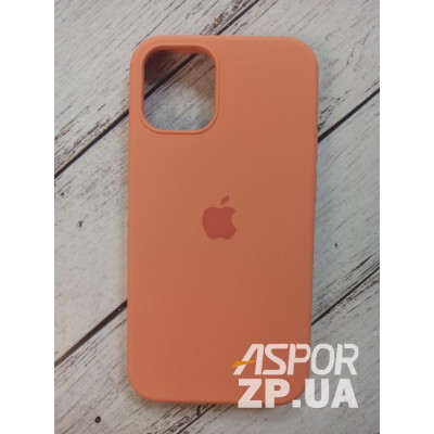 Накладка (з мікрофіброю) Silk Original Full Cover для iPhone 12 mini 5.4`- №58 темно- помаранчевий Накладка (з мікрофіброю) Silk Original Full Cover для iPhone 12 mini 5.4`- №58 темно- помаранчевий
