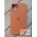 Накладка (з мікрофіброю) Silk Original Full Cover для iPhone 12 mini 5.4`- №58 темно- помаранчевий