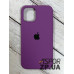 Накладка (з мікрофіброю) Silk Original Full Cover для iPhone 12 mini 5.4`- №30 темно- фіолетовий