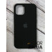 Накладка (з мікрофіброю) Silk Original Full Cover для iPhone 12 mini 5.4`- №18 чорний