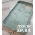 Накладка (з мікрофіброю) Silk Original Full Cover для iPhone 12 Pro Max 6.7`- №17 блідо- бірюзовий