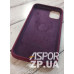 Накладка (з мікрофіброю) Silk Original Full Cover для iPhone 12 Pro Max 6.7`- №59 бордовий