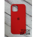 Накладка (з мікрофіброю) Silk Original Full Cover для iPhone 12 Pro Max 6.7`- червоний