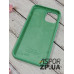 Накладка (з мікрофіброю) Silk Original Full Cover для iPhone 12 Pro Max 6.7`- №51 світло- зелений