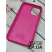 Накладка (з мікрофіброю) Silk Original Full Cover для iPhone 12 Pro Max 6.7`- №54 сливовий