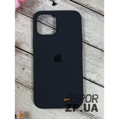Накладка (з мікрофіброю) Silk Original Full Cover для iPhone 12 Pro Max 6.7`- темно- синій Накладка (з мікрофіброю) Silk Original Full Cover для iPhone 12 Pro Max 6.7`- темно- синій