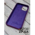 Накладка (з мікрофіброю) Silk Original Full Cover для iPhone 12 Pro Max 6.7`- темно- фіолетовий