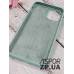 Накладка (з мікрофіброю) Silk Original Full Cover для iPhone 12/12 Pro 6.1`- №47 бірюзовий