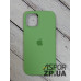 Накладка (з мікрофіброю) Silk Original Full Cover для iPhone 12/12 Pro 6.1`- №1 м`ятно- зелений