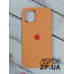 Накладка (з мікрофіброю) Silk Original Full Cover для iPhone 12/12 Pro 6.1`- №48 помаранчевий