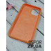 Накладка (з мікрофіброю) Silk Original Full Cover для iPhone 12/12 Pro 6.1`- №48 помаранчевий