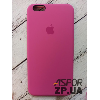 Накладка (з мікрофіброю) Silk Original Full Cover для iPhone 6 Plus/6S Plus- №54 сливовий