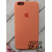 Накладка (з мікрофіброю) Silk Original Full Cover для iPhone 6 Plus/6S Plus- №58 темно- оранжевий
