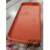 Накладка (з мікрофіброю) Silk Original Full Cover для iPhone 6 Plus/6S Plus- №58 темно- оранжевий