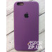 Накладка (з мікрофіброю) Silk Original Full Cover для iPhone 6 Plus/6S Plus- №30 темно- фіолетовий