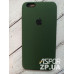 Накладка (з мікрофіброю) Silk Original Full Cover для iPhone 6 Plus/6S Plus- №52 хакі