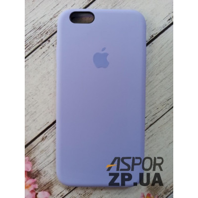 Накладка (з мікрофіброю) Silk Original Full Cover для iPhone 6/6S- бузковий Накладка (з мікрофіброю) Silk Original Full Cover для iPhone 6/6S- бузковий