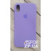 Накладка (з мікрофіброю) Silk Original Full Cover для iPhone XR- бузковий
